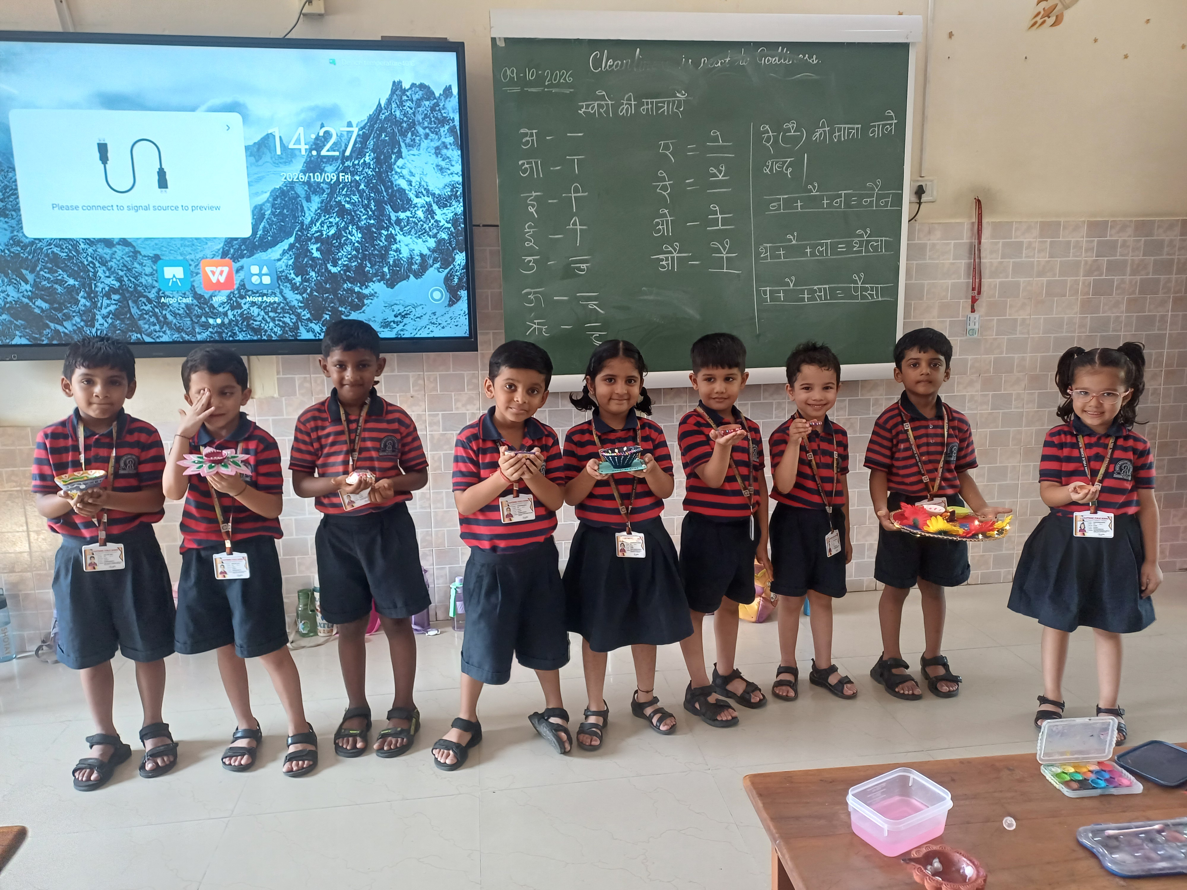 DIYA DECORATION COMPETITION NURSERY TO SENIOR KG - 2026